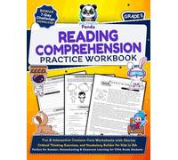 Reading Comprehension Grade 5 Practice Workbook: Fun & Interactive Common Core Worksheets with Stories, Critical Thinking Exercises, and Vocabulary ... & Classroom Learning for Fifth Grade Students