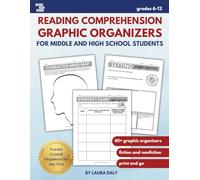Reading Comprehension Graphic Organizers for Middle and High School Students (Grades 6-12)