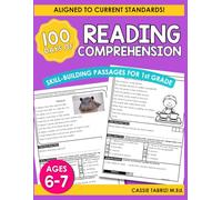 Reading Comprehension Workbook: Reading Comprehension 1st Grade Ages 6-7, Grade 1 Reading Comprehension