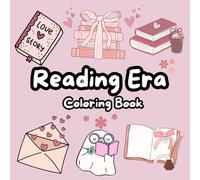 Reading Era Coloring Book: 50 Bold and Simple Designs for Kids and Adults for Relaxation and Stress Relief.