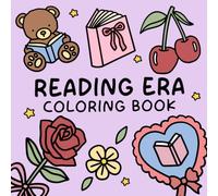 Reading Era Coloring Book: Midnight Library Sanctuary Coloring Pages featuring Cozy Pagesworm Characters and Simple Aesthetic Dreamer Illustrations for All Ages