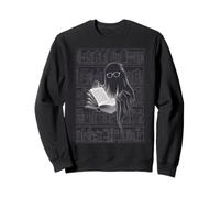 Reading Ghost - Spooky Library Halloween tee Sudadera