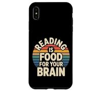 Reading Is Food For Your Brain Reader Hobby Librarian |- Carcasa para iPhone XS MAX