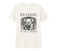 Reading Is My Cardio Camiseta Premium