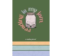 Reading Is My Jam: A Minimalist 6x9 Reading Journal/Notebook for Teens & Adults with Bookish Quotes