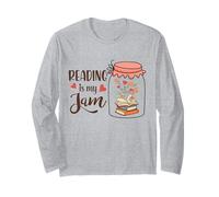 Reading Is My Jam Book Love Teacher Bookworm Library Reader Manga Larga