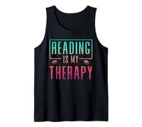 Reading Is My Jam Book Lover Teacher Bookworm Library Reader Camiseta sin Mangas