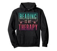 Reading Is My Jam Book Lover Teacher Bookworm Library Reader Sudadera con Capucha