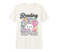 Reading Is My Self Care Book Lover Quote Camiseta Premium