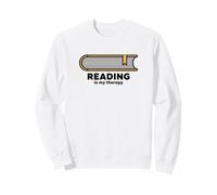 Reading is my Therapy para los Amantes de los Libros Sudadera