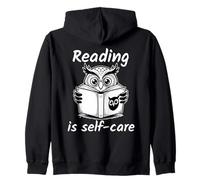 Reading Is Self-Care Sudadera con Capucha