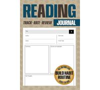 Reading Journal: A Simple Log for Reviews, Notes, and Personal Reflections