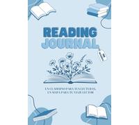 Reading Journal Blue: Cuaderno de lecturas | Diario de lecturas