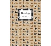 Reading Journal: Book Log | Track and Review Your Favorite Books | Gift for Readers and Cat Lovers | 6 x 9 inches, 128 pages