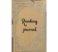 Reading Journal, Book Tracker, 109 pages 6*9in / 15.24*22.86cm