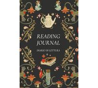 Reading Journal - Diario di lettura: 50 schede recensioni e tante sezioni da compilare