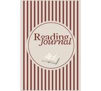 Reading Journal for Book Enthusiasts | 53 Book Reviews | 120 pages | Booktok Reading Journal