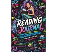 Reading Journal for Girls: A Fun Book Log & Tracker for Young Readers
