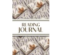 Reading Journal (Lavender Sprigs, Leaves & Books): 6"x9" Book Lover's Diary; Book/Series Reviews, Reading Tracker, Favorite Book List, Favorite Quotes, Reading Challenges, and More!