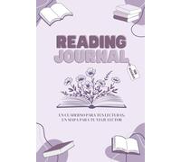 Reading Journal Purple: Cuaderno de lecturas | Diario de lecturas