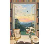 Reading Journal: Read More Scroll Less Gift for Readers to Track and Review Favorite Books with Reading Challenges and Wish Lists