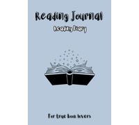 reading journal - reading diary: For true book lovers
