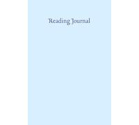Reading Journal with Pastel Blue Interior: Book Log, Reading Goals, Book Bingo, Stats, Reviews & More
