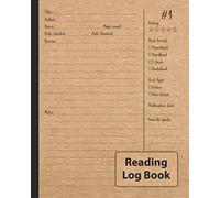 Reading Log Book: For Reviewing All of Your Favorite Books, Reading Journal with Table of Contents & Pre-Numbered Pages