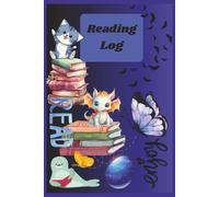 Reading Log Book: Reading Log, 6x9, 120-page notebook, keep track of the book you read and their Star ratings.