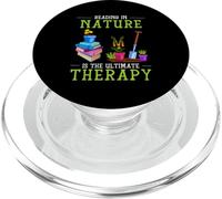 Reading Nature Ultimate Therapy Books Garden PopSockets PopGrip para MagSafe