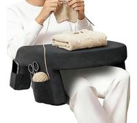 Reading Pillow for Bed - Memory Foam Ergonomic Non Slip | Arm Rest Pillow Lap Desk Cushion | Multifunctional Bedding Pillows for Working Crocheting Playing Game Sitting Floor Couch Book Laptop