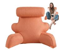 Reading Pillow - Reading Cushion with Armrests, Long Pillow Bed, Back Support for Bed Rest, Convenient Handle for ReadingS, Working, Work, PillowS with Wrist Support, BedS Pillows