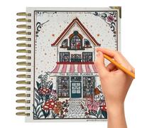 Reading Planner, 198 páginas Notebook Review Tracking, Classic Journal for Book Lovers with Log Sections, Paperback Tracker with Organized Layout, Book Journal for Family School Student Teens Kid