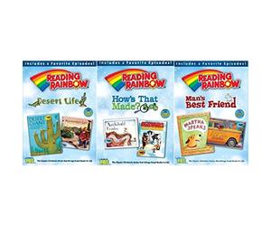 Reading Rainbow 6 Features: Desert Life / How's That Made / Man's Best Friend (3 Disc DVD Set) [DVD]