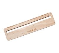 Reading Strips - Wooden Reading Tracer for Children Students Teachers | Smooth Wood with Measurement Markings, Text Guide Tool for Focused Read and Line Tracking Practice