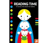 Reading Time: A high-contrast fold-out tummy time book with first words for babies: 2