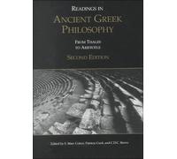 Readings in Ancient Greek Philosophy: From Thales to Aristotle (2000-10-01)