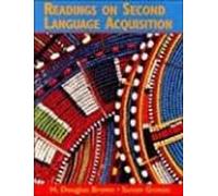 Readings On Second Language Acquisition