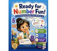 Ready for Number Fun!: A Kindergarten Math Workbook for Ages 5 to 6: Number Sense, Counting, and Numbers 0 to 20