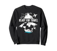 Ready for Travel My Therapy Summer Mode Vacation Cruise Trip Sudadera