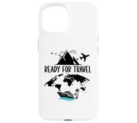Ready for Travel My Therapy Summer Vacation Mode Cruise Trip Carcasa para iPhone 15