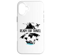 Ready for Travel My Therapy Summer Vacation Mode Cruise Trip Carcasa para iPhone 16 Plus
