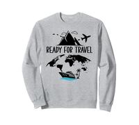 Ready for Travel My Therapy Summer Vacation Mode Cruise Trip Sudadera