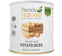 Ready Harvest Dados de papa deshidratados, papas en cubitos enlatadas, papas secas, alimentos deshidratados para almacenamiento a largo plazo, suministros de campamento, alimentos de supervivencia