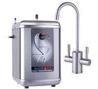 Ready Hot rh-200-f560-bn Stainless Steel Hot Water Dispenser System, includes Brushed Nickel Dual Lever Faucet by Ready Hot
