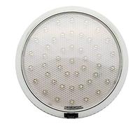 READY - Plafón de techo LED de 12 V-24 V con interruptor de encendido/apagado para caravana, autocaravana, remolque o barco, montaje en superficie