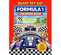 Ready, Set, Go! Ultimate Racing Coloring Book: Race into Action with Fast Cars, Drivers & Tracks | 30 Fun Coloring Pages for Kids Ages 4-8 (Ready, Set, Go! Racing Adventure Coloring Collection)