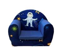 Ready Steady Sillón para niños, Sillón Infantil Mini Sofá para Niños para Interiores, Silla Cómoda y Ligera Resistente al Agua, Sofá Desenfundable de Espuma 48 x 38 x 46 cm (Space Boy)