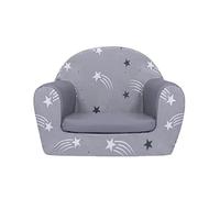Ready Steady Sillón para niños, Sillón Infantil Mini Sofá para Niños para Interiores, Silla Cómoda y Ligera Resistente al Agua, Sofá Desenfundable de Espuma 48 x 38 x 46 cm (Estrellas Fugaces)