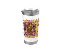 Ready To Crush 4th Grade Bigfoot Back To School Kids Student Vaso térmico de acero inoxidable de doble pared